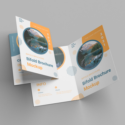 Bi-fold Matte Brochure x2,500