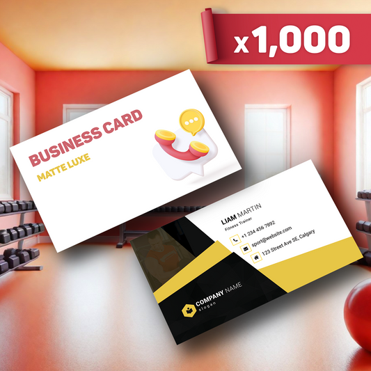 Matte Luxe Business Cards x1,000
