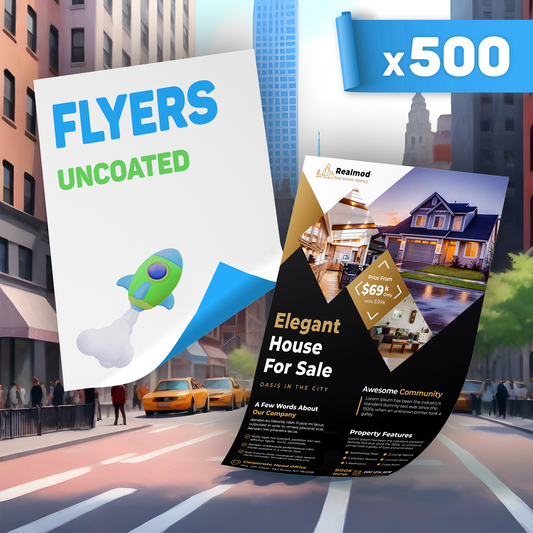 Uncoated Flyers x500