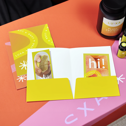 Glossy Folders x2,500